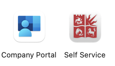 Company Portal and Self Service Mac logo